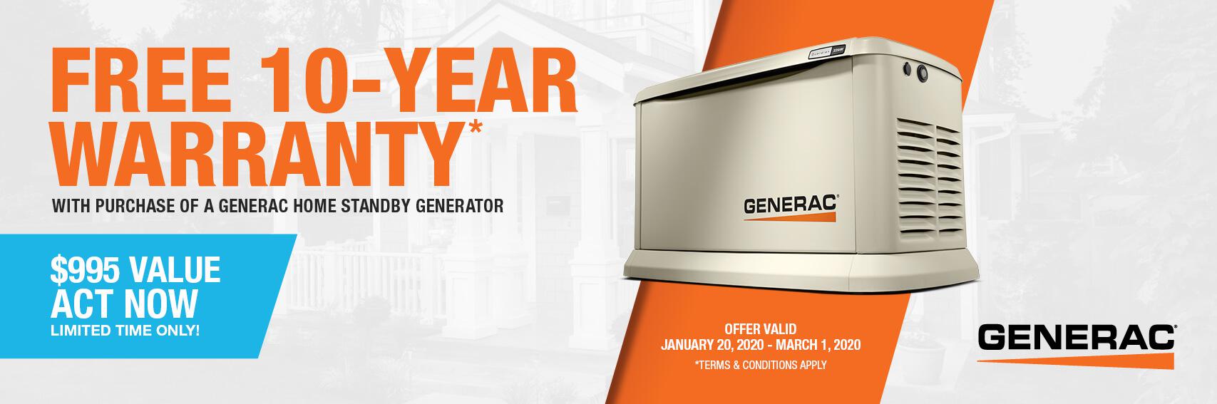 Homestandby Generator Deal | Warranty Offer | Generac Dealer | Lebanon, IL